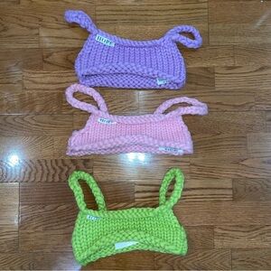 Hope Macaulay knitted bralette